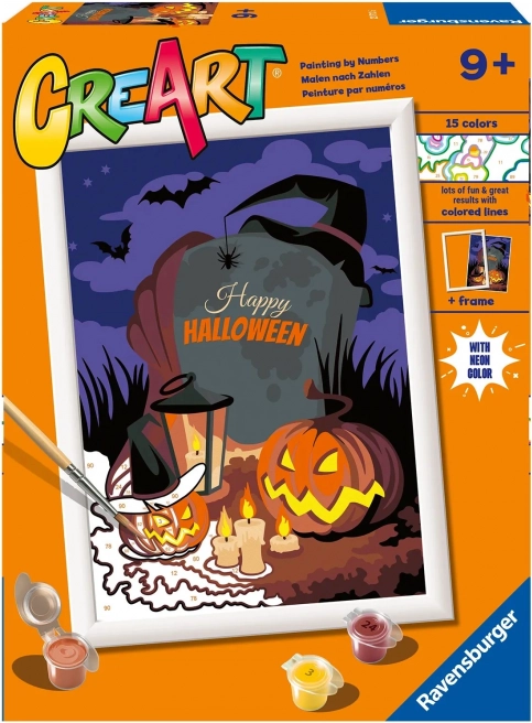 CreArt halloween atmosfera – slikanje po številkah