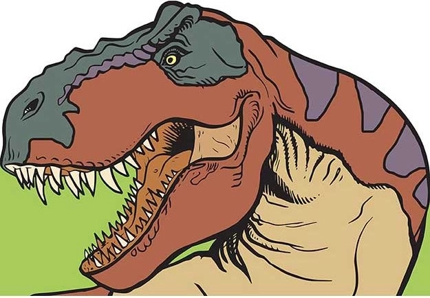 Moje pobarvanke Dinozavri
