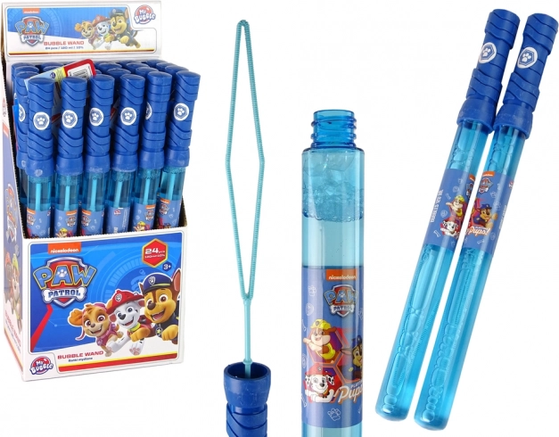 Mehurčki mila v obliki meča PAW PATROL 120 ml modri