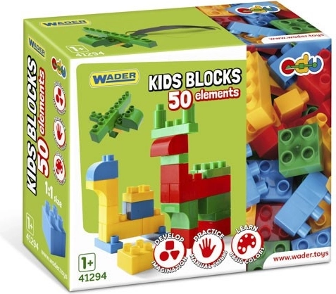 Gradbeni komplet Kids Blocks 50 kosov