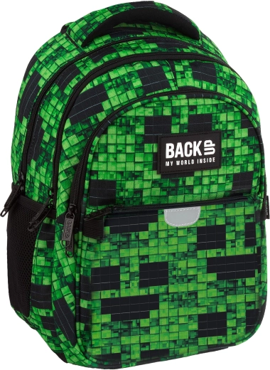 Šolski nahrbtnik BackUP Slinker zelen 24 l