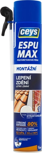 Montažna in lepilna PU pena 750 ml CEYS