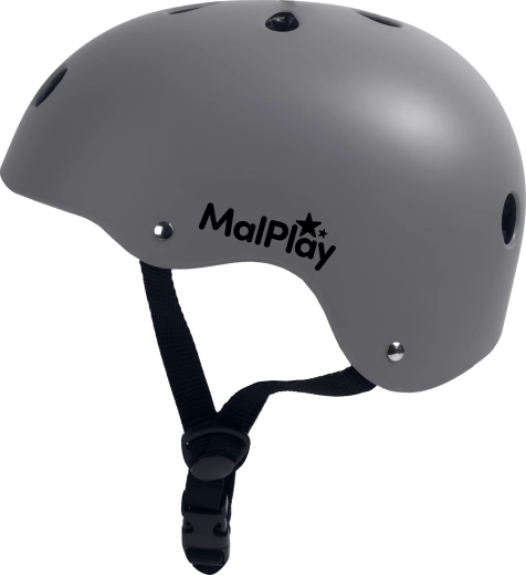 otroška kolesarska čelada SafeKiddo siva (S, 48–54 cm)