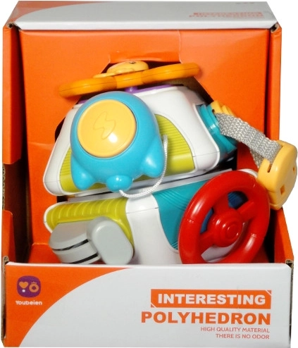 Senzorična izobraževalna kocka 10v1 za male otroke