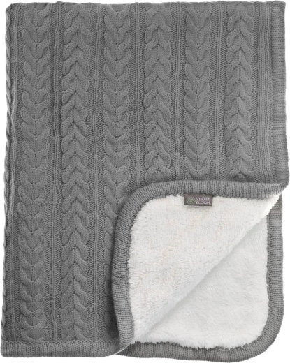 Vinter & Bloom odeja Cuddly Dove Grey