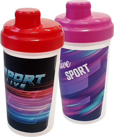 Shaker in športna steklenica 500 ml NEW SPORTLIFE
