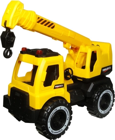 Gradbeni tovornjak z žerjavom za otroke