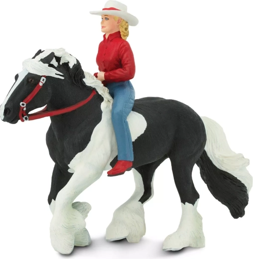 Safari Ltd. figurica jezdkyně na konju