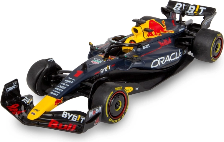 Model dirkalnika Formule 1 JAMARA Oracle Red Bull Racing RB19 v merilu 1:24, temno moder