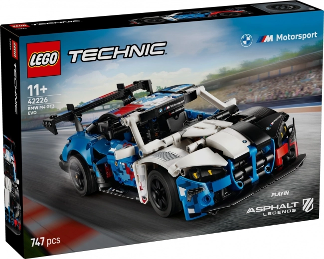 Technic dirkalnik BMW M4 GT3 EVO