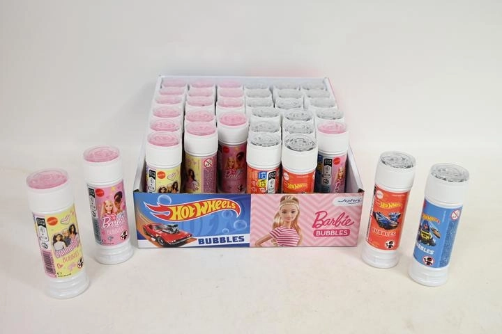 John milni mehurčki Barbie ali Hot Wheels 55 ml