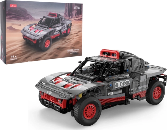 Konstrukcijski komplet modela Audi RS Q e-tron RASTAR v merilu 1:8, siv