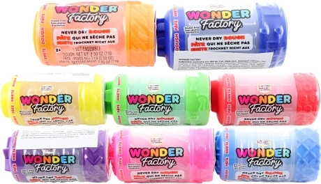 Wonder Factory vijolična plastelinasta masa, ki se ne izsuši, 71 g