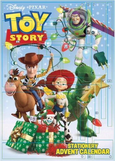 Papirnati adventni koledar Toy Story