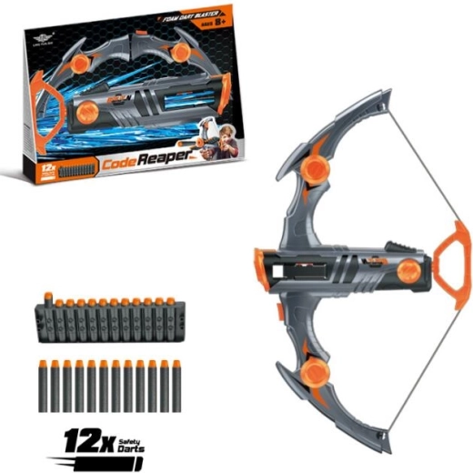 Leseni samostrel za pene puščice s priseski za otroke