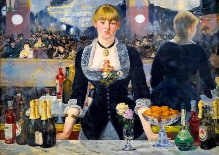 Bluebird sestavljanka Bar v Folies-Bergère 1000 kosov