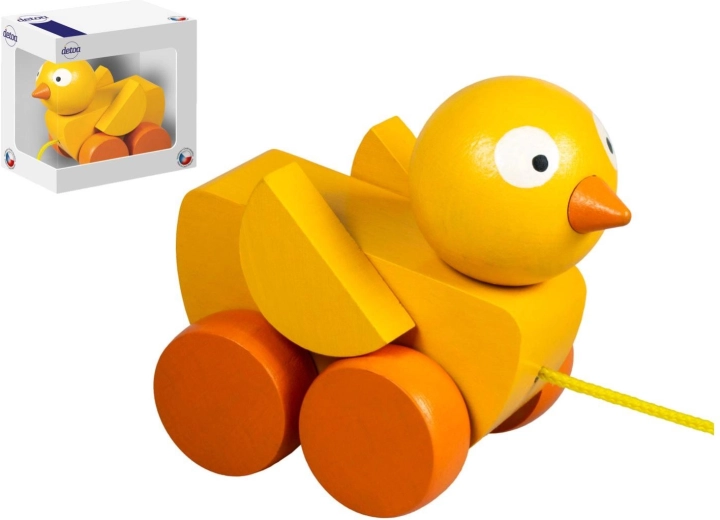 Leseni vlečni piščanček