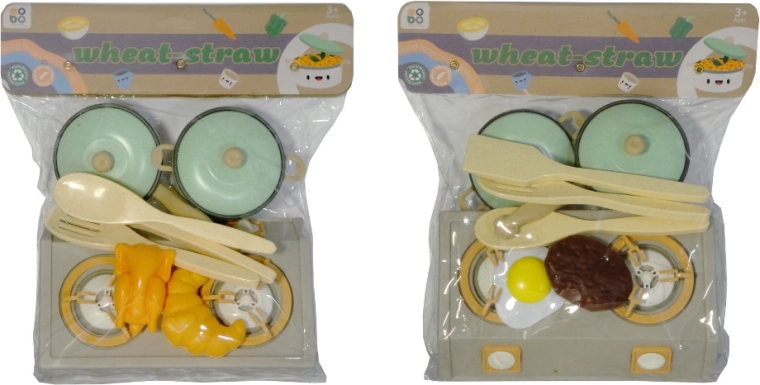 Otroški kuhinjski komplet s kuhalno ploščo in dodatki