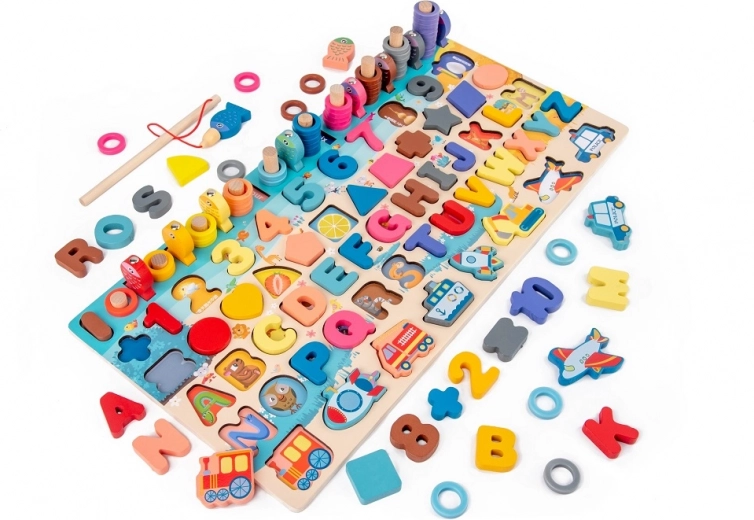 2Kids Učna večnamenska deska 6 v 1