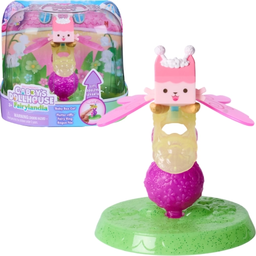 Spin Master Gabby’s Dollhouse Fairylandia prstan s figurico Baby Box Cat