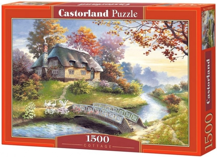 Puzzle Koča 1500 kosov CASTORLAND