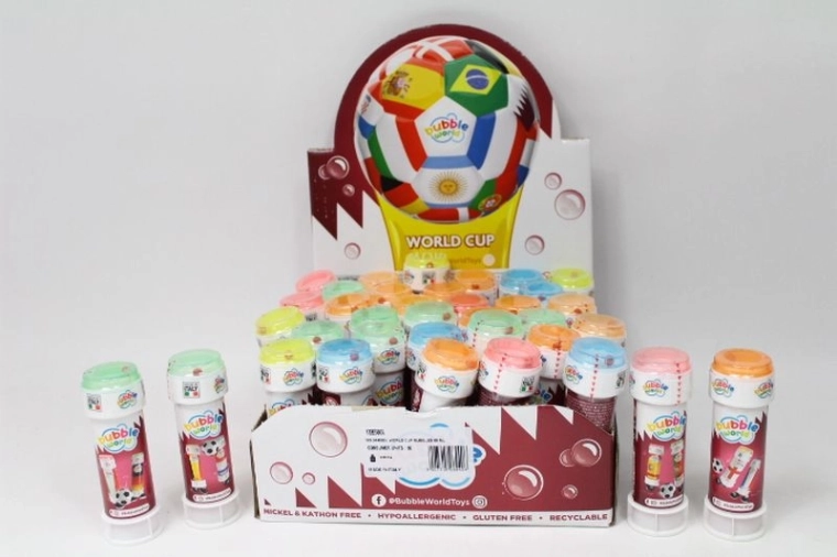 Milni mehurčki World Cup 60 ml (športni motivi)
