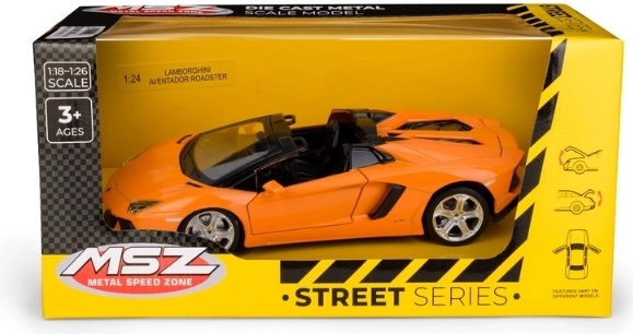 Model Lamborghini Aventador Roadster v merilu 1:24