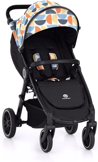 Petite&Mars športni voziček Street+ RWS black limited retro