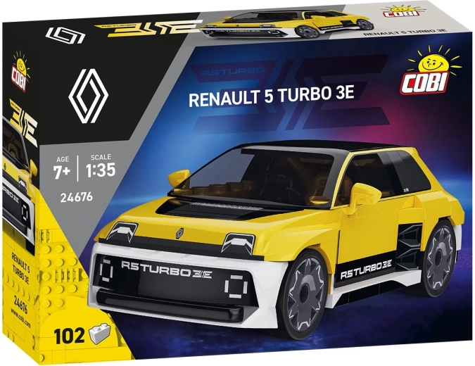 Cobi Renault 5 Turbo 3E Building Set 1:35 (102 pieces)