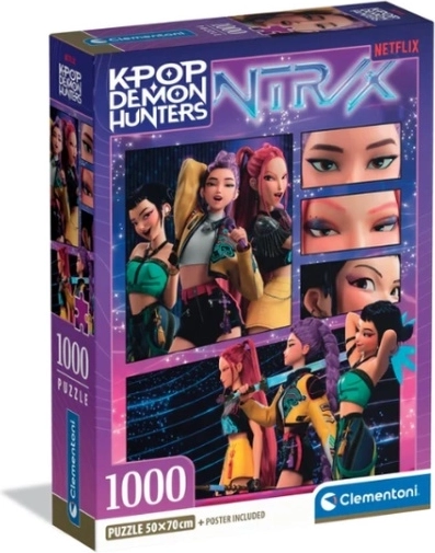 Clementoni sestavljanka K-Pop Demon Hunters 1000 kosov