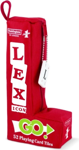 Družabna igra LEX ICON GO – bliskovita besedna igra za v žep