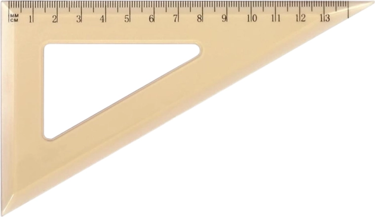 Šolski trikotnik GRAND 13,5 cm - 1 kos