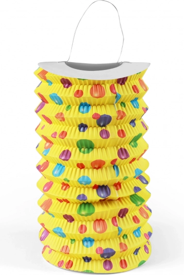 Papirnata lampijon z motivom balonov 15 cm