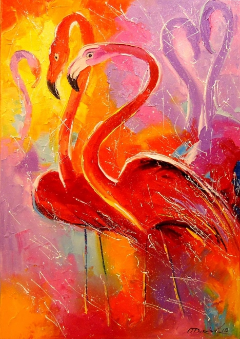 Sestavljanka Plamenci 1000 kosov