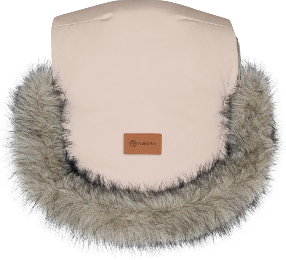 Petite&mars rokavice za voziček Furry Rose Petal