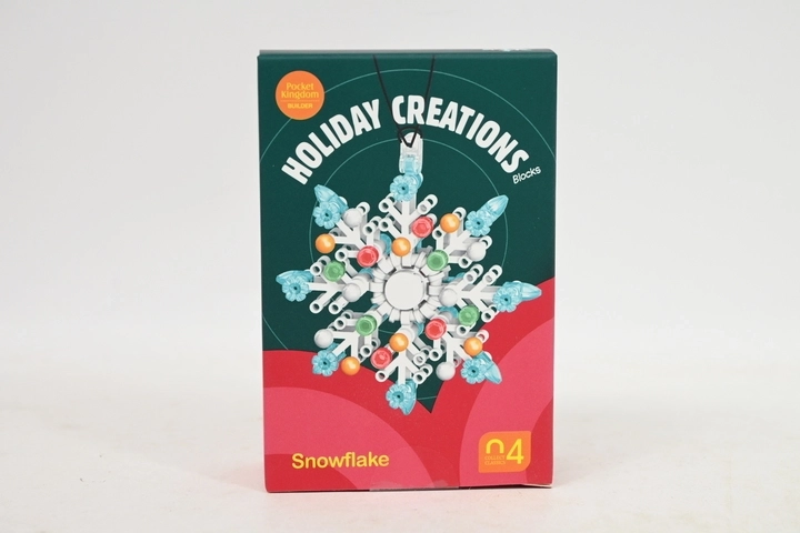 IM.MASTER Christmas building set Snowflake 73 pieces (model 01120)