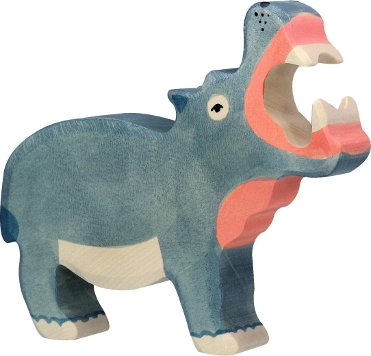 Holztiger Hippopotamus