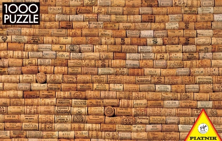 Piatnik puzzle Plutasti zamaški 1000 kosov