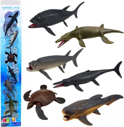 Marine Life komplet mini figuric morskih živali (6 kosov, 6–9 cm)