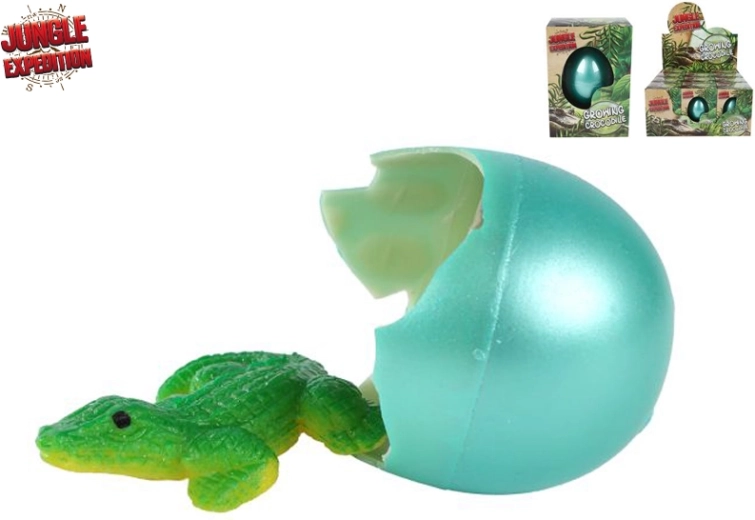 Jungle Expedition hatching and growing crocodile – water egg