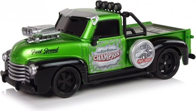 Daljinsko vodeni zeleni pick-up 1:18