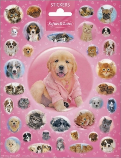 Nalepke Softies & Cuties mladički