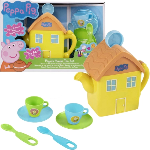 Čajni set Pujsa Pepa – hiška