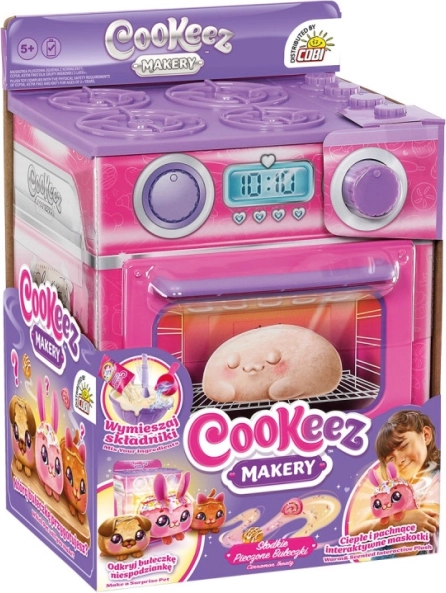 Cookeez Makery pekaški set s pečico (cimet/rožnata) - 1 kos