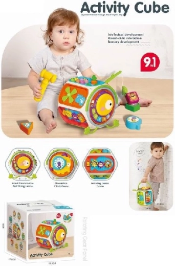 Interaktivna kocka – zabavno igralno središče