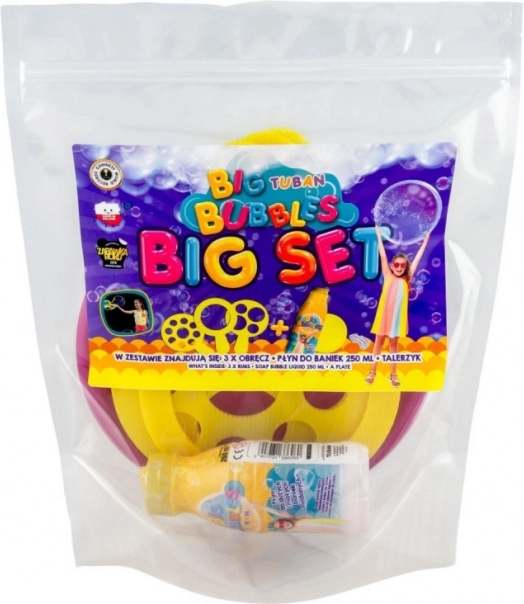 Komplet Big Liquid 250 ml, podstavek in 3 obroči