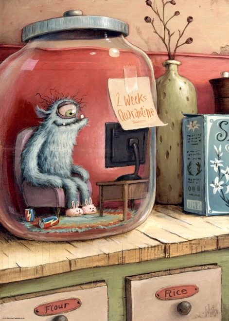 Sestavljanka Zozoville: Jarantine 1000 kosov