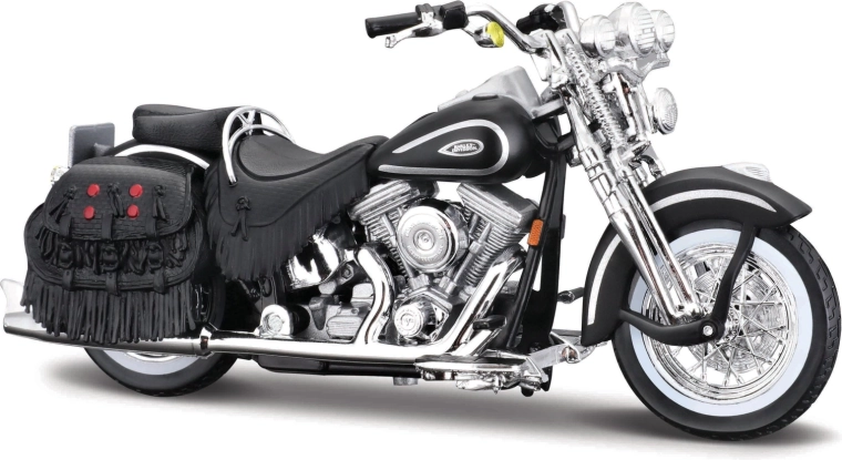 Maisto Harley-Davidson 1999 FLSTS Heritage Softail Springer črn 1:18