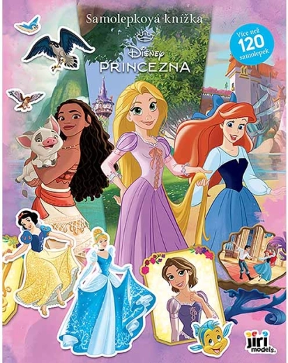 Knjiga z nalepkami Disneyjeve princese