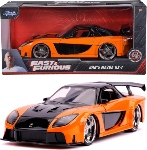 Model avtomobila Mazda RX-7 FAST & FURIOUS 19 cm